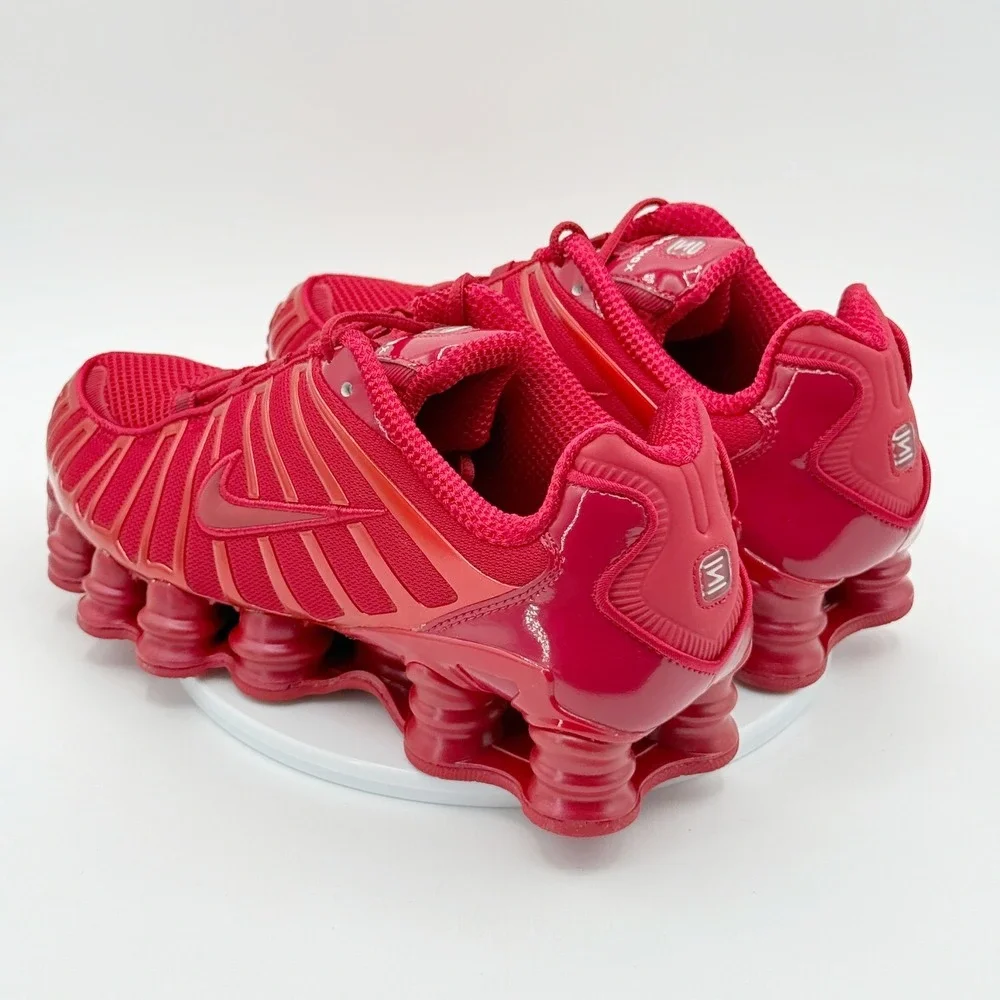 Nike Shox TL Size 10 Womens Gym Red/White IB1087-600, NEW
